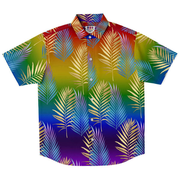 Pride Hawaiian Pattern Button Down