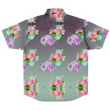 Spring Flower Button Down Shirt