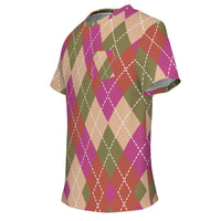 Color Palette Argyle Pocket T-shirt