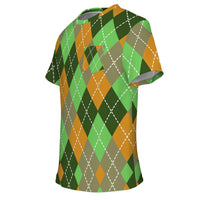 Color Palette Argyle Pocket T-shirt