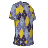 Color Palette Argyle Pocket T-shirt