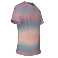 Gray Gradient Pocket T-shirt