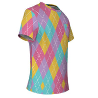 Color Palette Argyle Pocket T-shirt