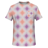 Psychedelic Gradient Pocket T-Shirt