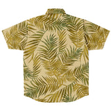 Hawaiian Leaf Pattern Button Down