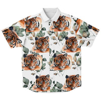 Tropical Tiger Patten Button Down