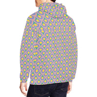 Pullover Rainbow Pattern Hoodie