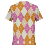 Color Palette Argyle Pocket T-shirt