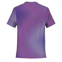 Purple Gradient Pocket T-shirt