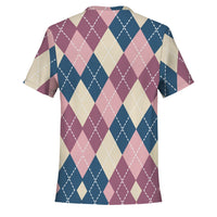 Color Palette Argyle Pocket T-shirt