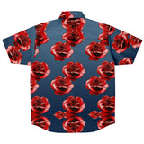 Red Roses Button Down Shirt