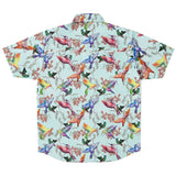 Humming Bird Pattern Button Down