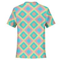 Psychedelic Gradient Pocket T-Shirt