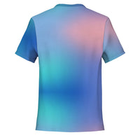 Psychedelic Gradient Pocket T-shirt