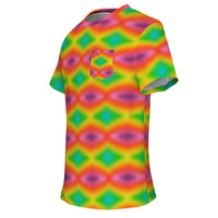 Psychedelic Gradient Pocket T-Shirt