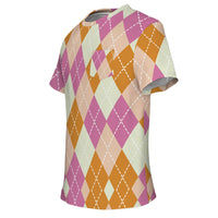 Color Palette Argyle Pocket T-shirt