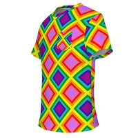 Rainbow Diamond Pocket T-shirt