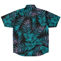 Hawaiian Leaf Pattern Button Down