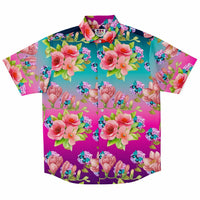 Spring Floral Button Down Shirt