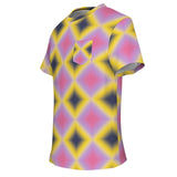 Psychedelic Gradient Pocket T-Shirt