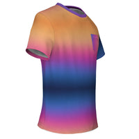 Sunset Gradient Pocket T-shirt