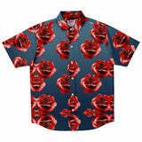 Red Roses Button Down Shirt