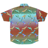 Gradient Humming Bird Button Down