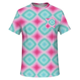 Psychedelic Gradient Pocket T-Shirt