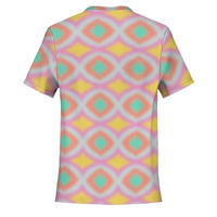 Psychedelic Gradient Pocket T-Shirt