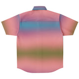 Iridescent Gradient Button Down Shirt