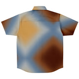 Psychedelic Gradient  Button Down Shirt