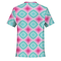 Psychedelic Gradient Pocket T-Shirt