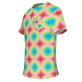 Psychedelic Gradient Pocket T-Shirt