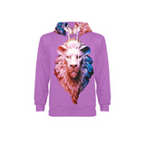 3D Lion Fleece Hoodie