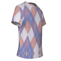 Color Palette Argyle Pocket T-shirt