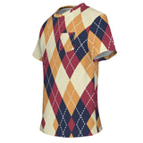 Color Palette Argyle Pocket T-shirt