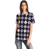 Color Palette Argyle T-shirt