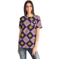 Psychedelic Gradient Pocket T-Shirt