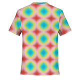 Psychedelic Gradient Pocket T-Shirt