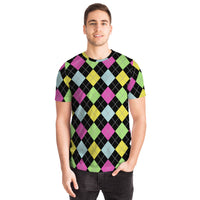 Color Palette Argyle T-shirt