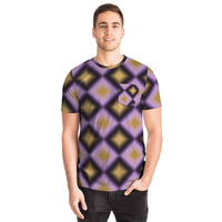 Psychedelic Gradient Pocket T-Shirt