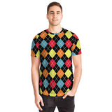 Color Palette Argyle T-shirt