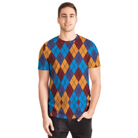 Color Palette Argyle T-shirt